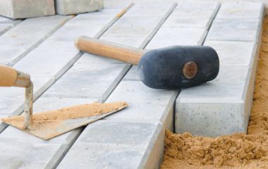Самый простой способ укладки тротуарной плитки