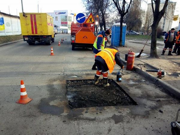 Укладка асфальта 